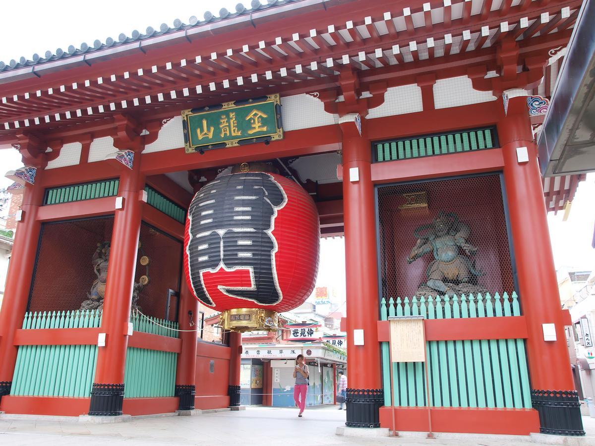 Grids Tokyo Asakusa-Bashi Hotel＆Hostel Exterior foto